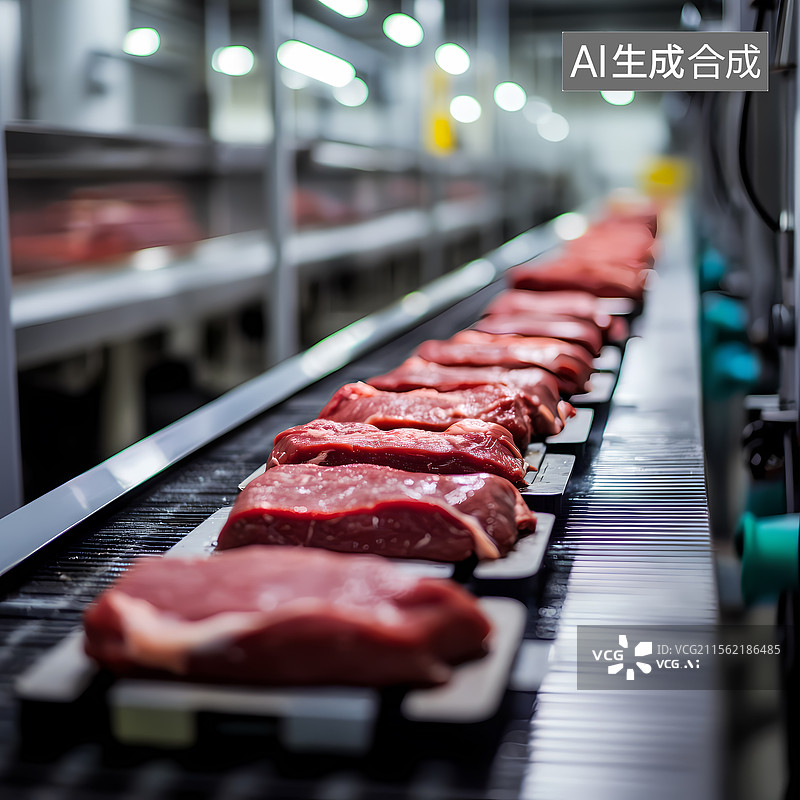 【AI数字艺术】新鲜的牛肉图片素材