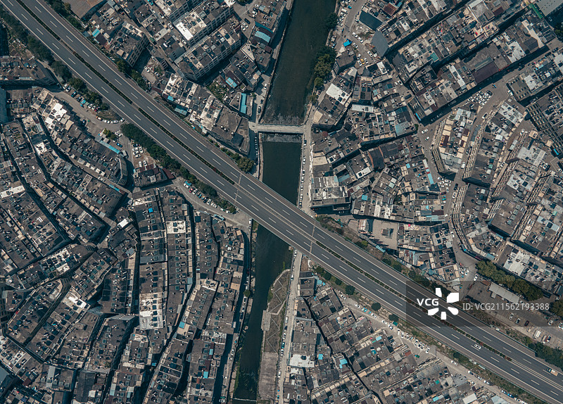 福鼎市市区全景图片素材