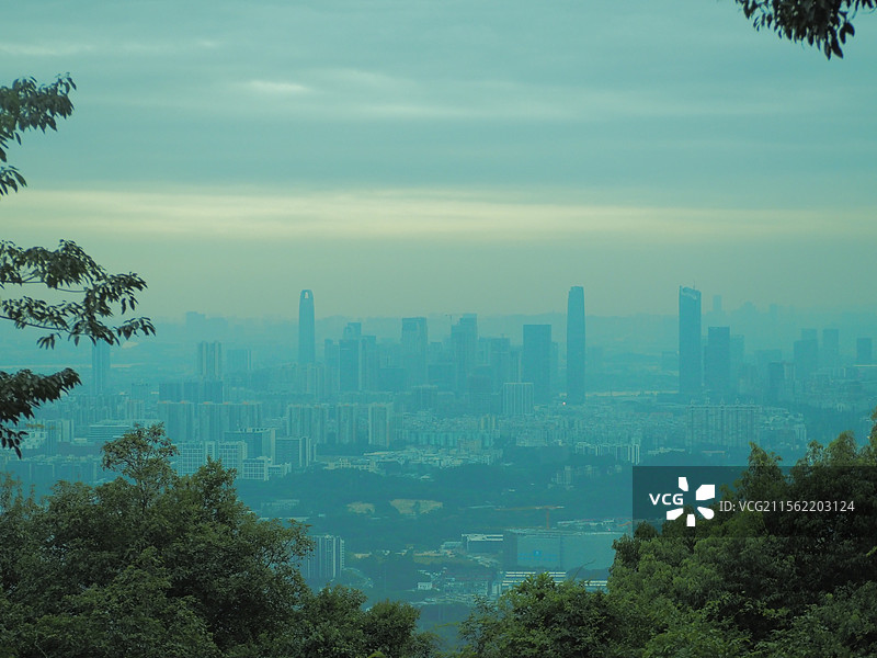 广州的火炉山图片素材