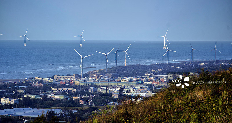 台湾西部海岸线图片素材