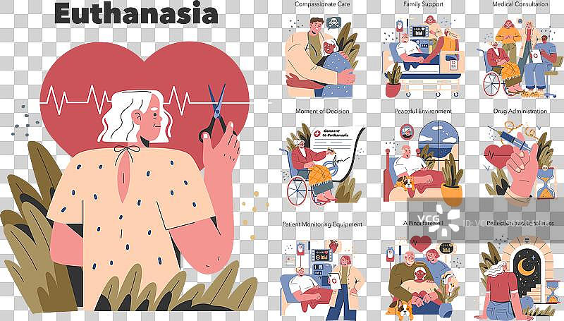 安乐死公寓图片素材