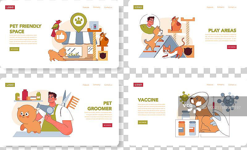 宠物友好的公寓空间图片素材