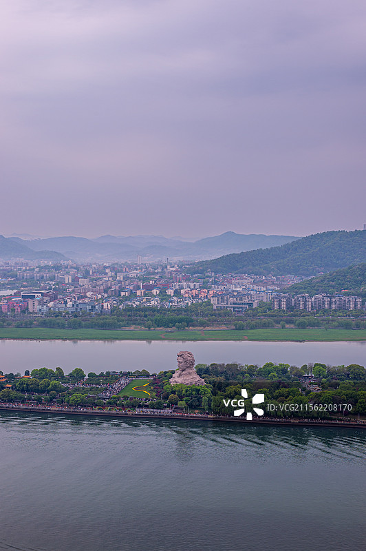 长沙橘子洲头图片素材