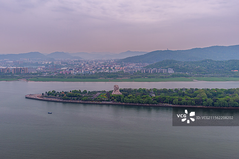 长沙橘子洲头图片素材