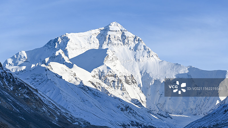 珠穆朗玛峰图片素材