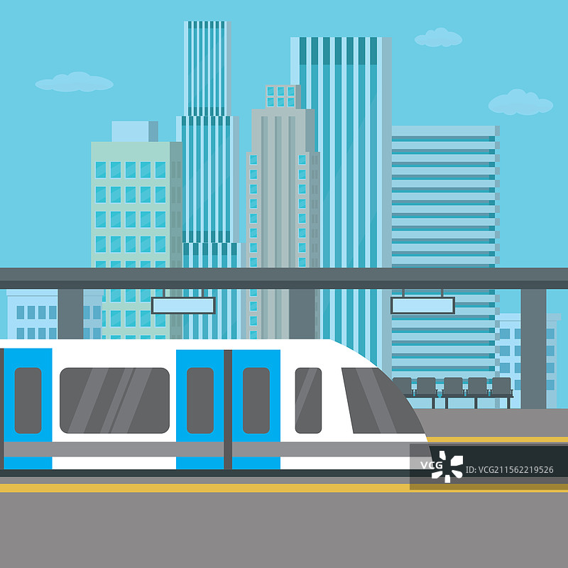 地铁或轻轨站城市地铁图片素材