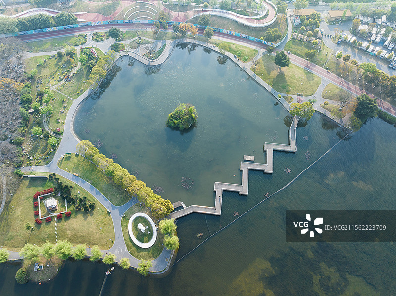 成都北湖生态公园图片素材