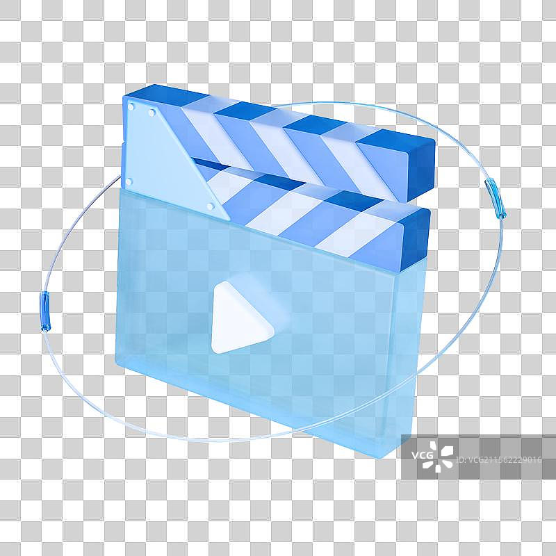 3d建模风格插画元素视频回放影视图片素材