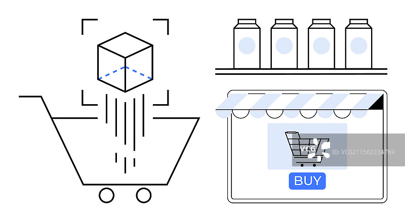 将3D建模整合到电子商务中图片素材