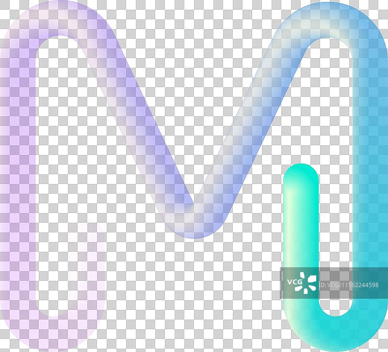 立体管状字母字体图片素材