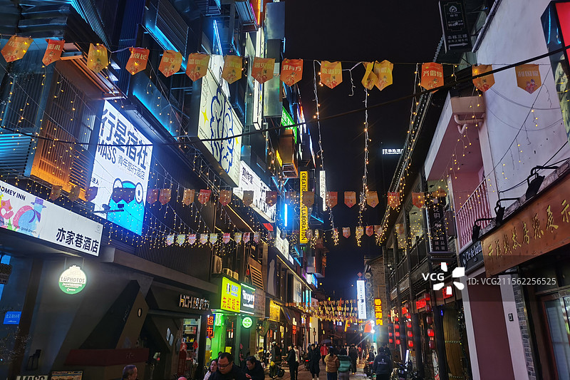 长沙潮宗街与中山亭图片素材