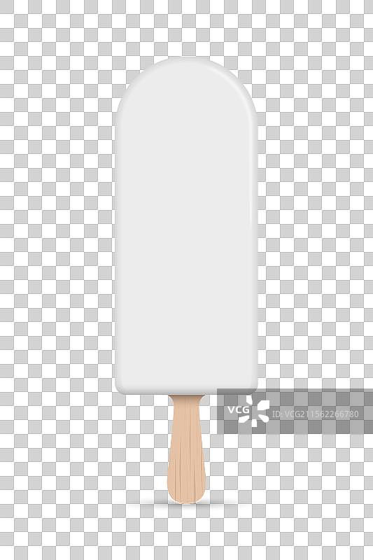 冰淇淋棒的模型，孤立展示图片素材