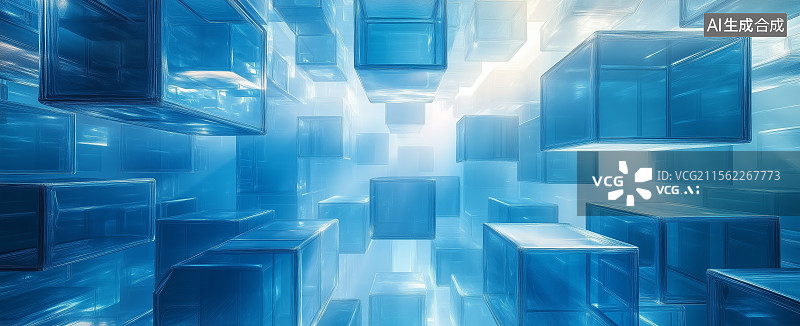 【AI数字艺术】透明冰块在火焰背景中图片素材