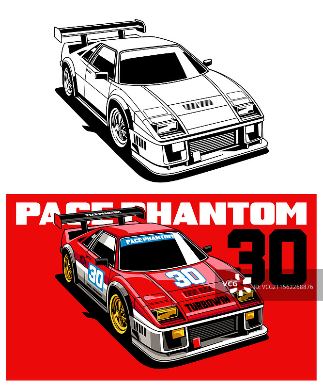 幽灵赛车设计图片素材