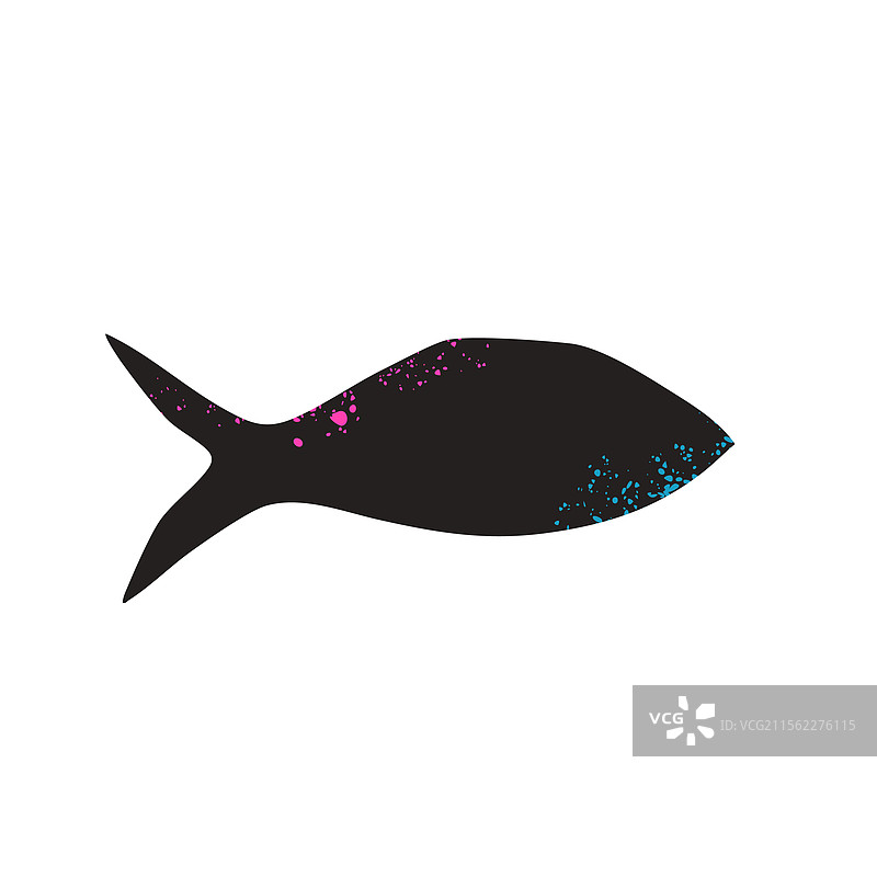 简单的鱼类沙丁鱼纹理元素三文鱼或图片素材