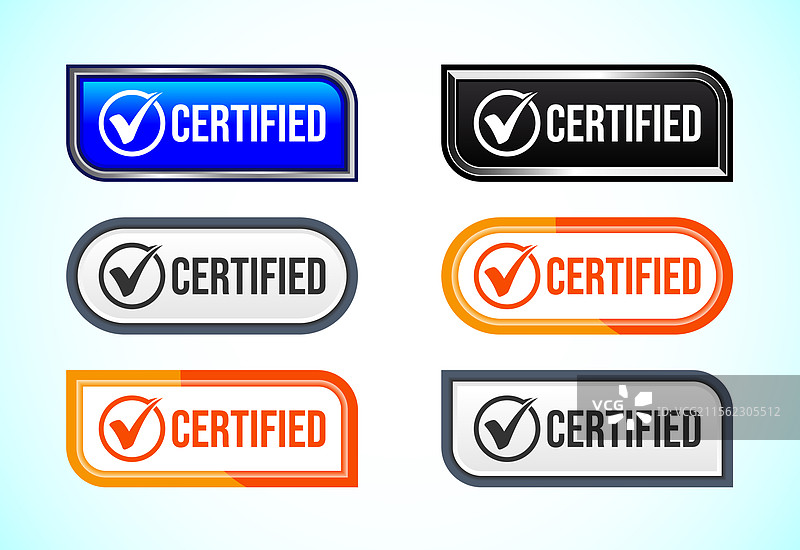 认证按钮设计 认证标志 适用图片素材