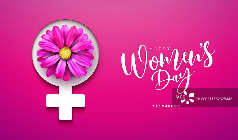 3月8日国际妇女节快乐 花卉图片素材
