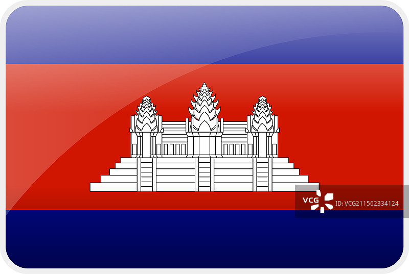 柬埔寨国旗图标图片素材