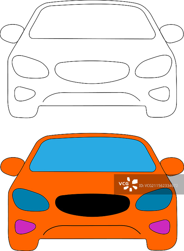 汽车图标图片素材