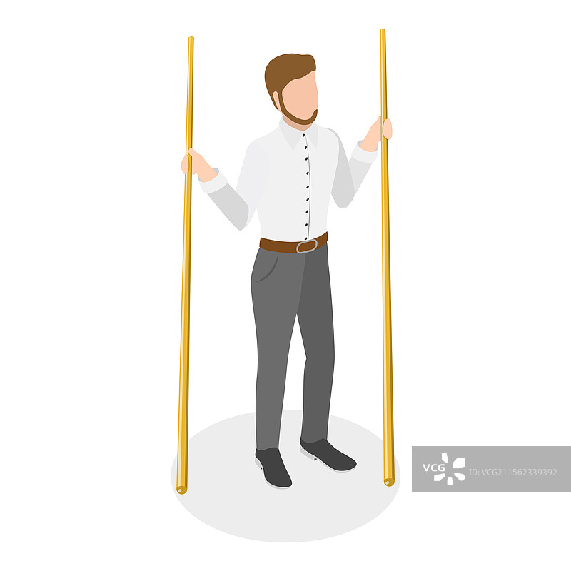 厨房的三维等距平面图图片素材