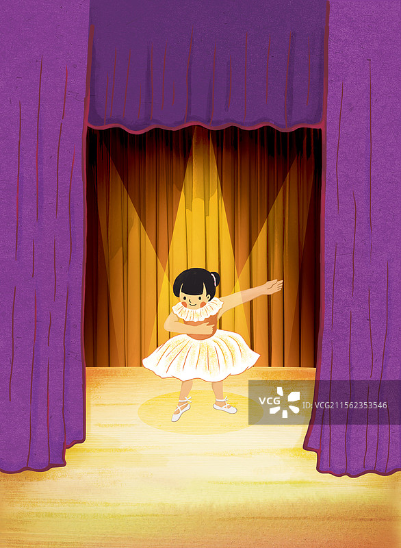 舞台剧谢幕图片素材