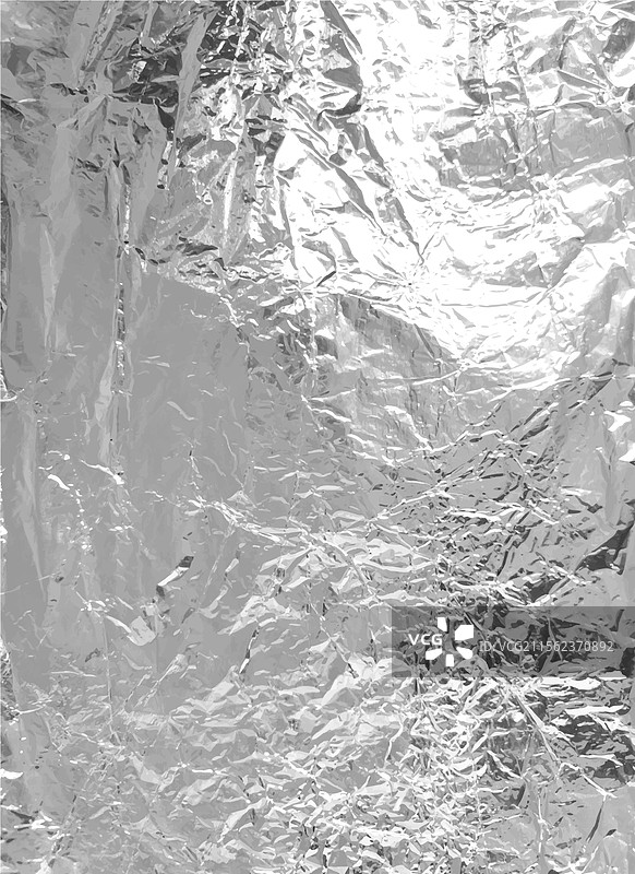 银色箔纸皱纹质感真实感图片素材