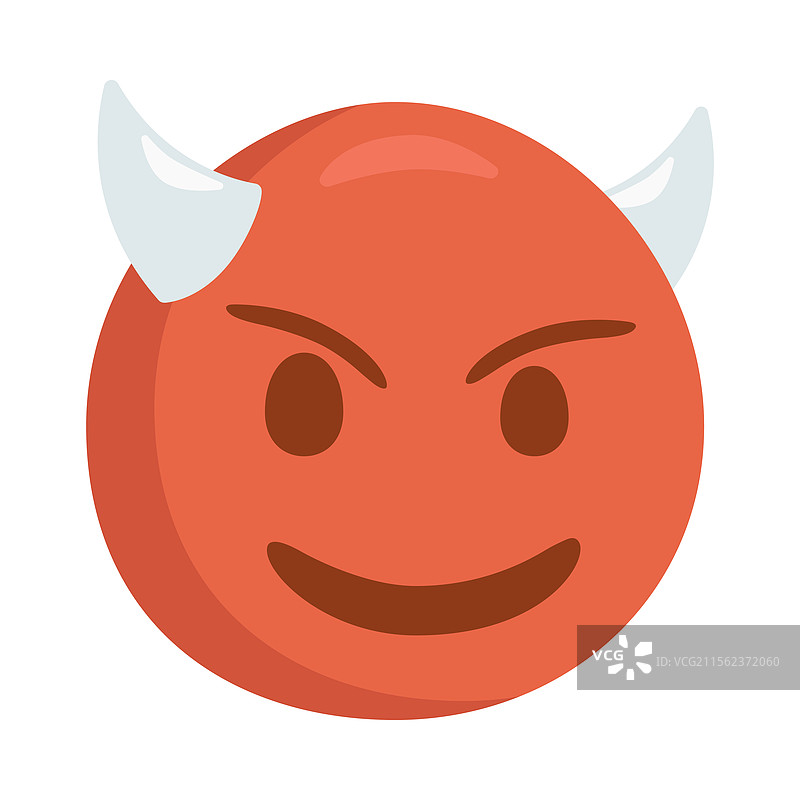 恶魔面孔符号表情图标图片素材