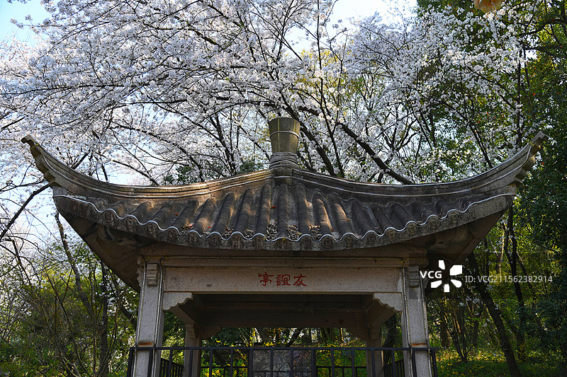 无锡鼋头渚友谊亭图片素材