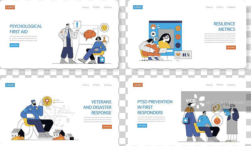 灾难心理学平面图图片素材