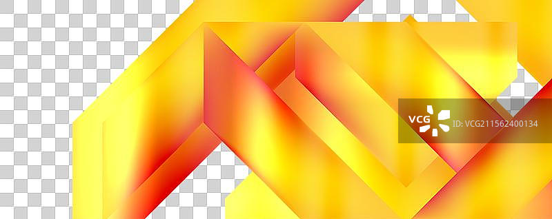 霓虹色彩的几何形状图片素材