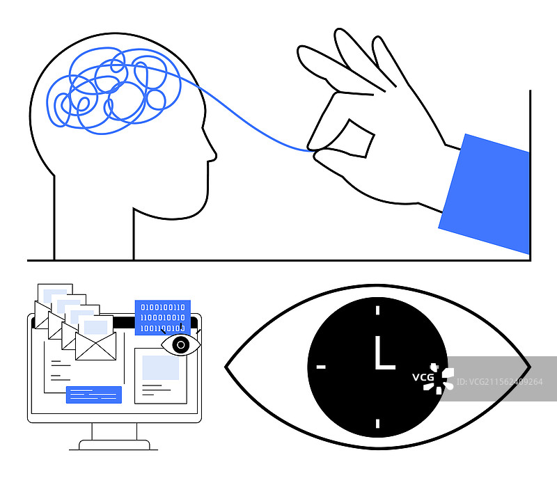 简化心理过程以提高生产力图片素材