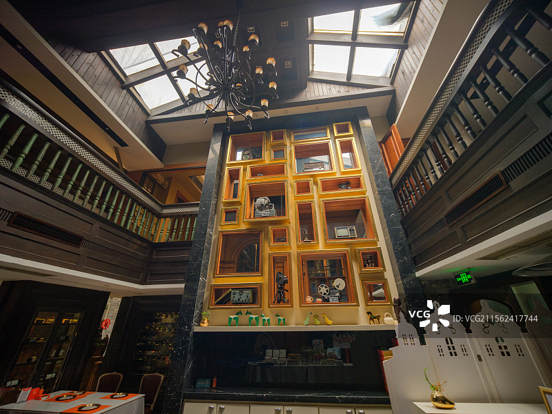 山东济南小广寒电影博物馆（电影艺术餐厅）图片素材