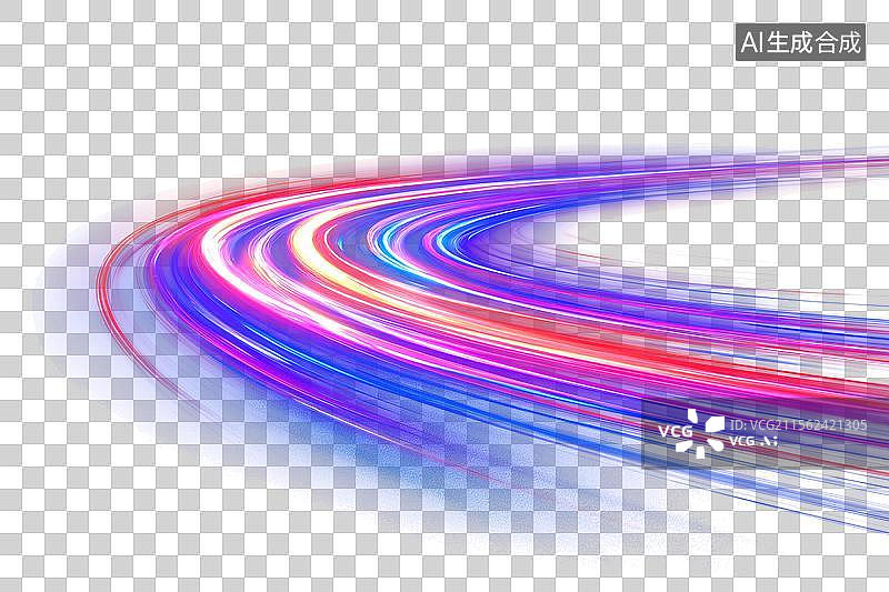 【AI数字艺术】科技抽象之光图片素材