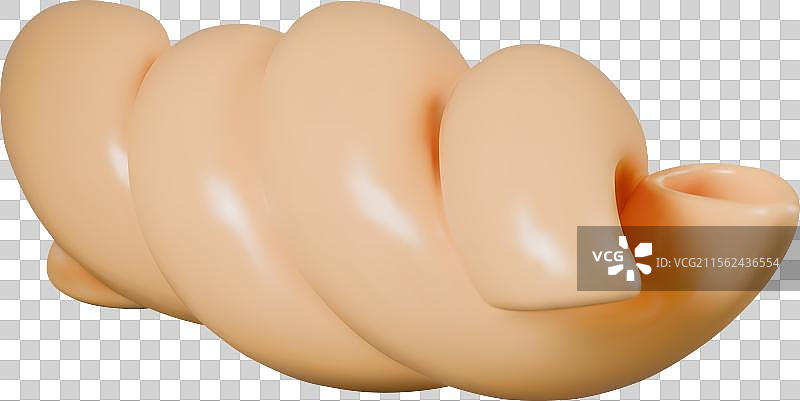 短意大利面螺旋素食配料图片素材