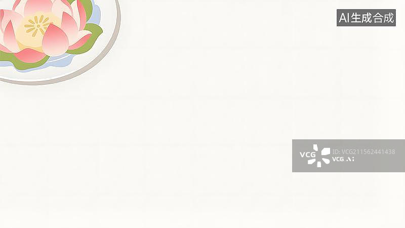 【AI数字艺术】2D卡通左上图片素材