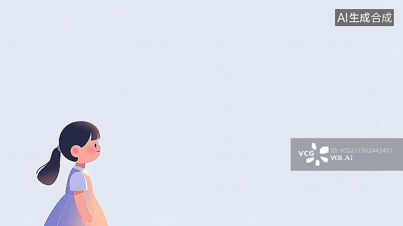 【AI数字艺术】2D卡通左下图片素材