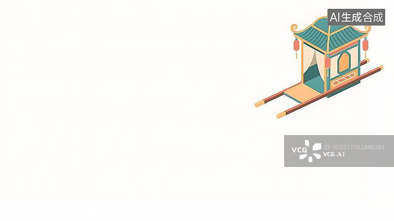 【AI数字艺术】2D卡通右上图片素材