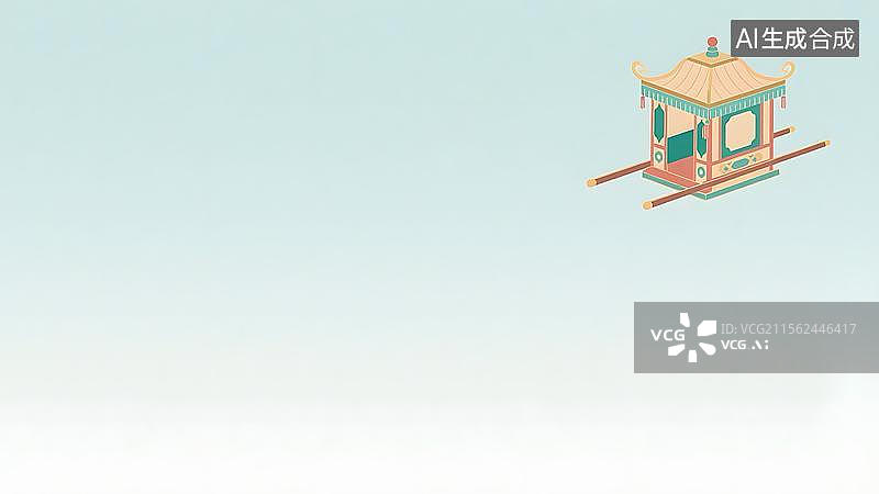 【AI数字艺术】2D卡通右上图片素材