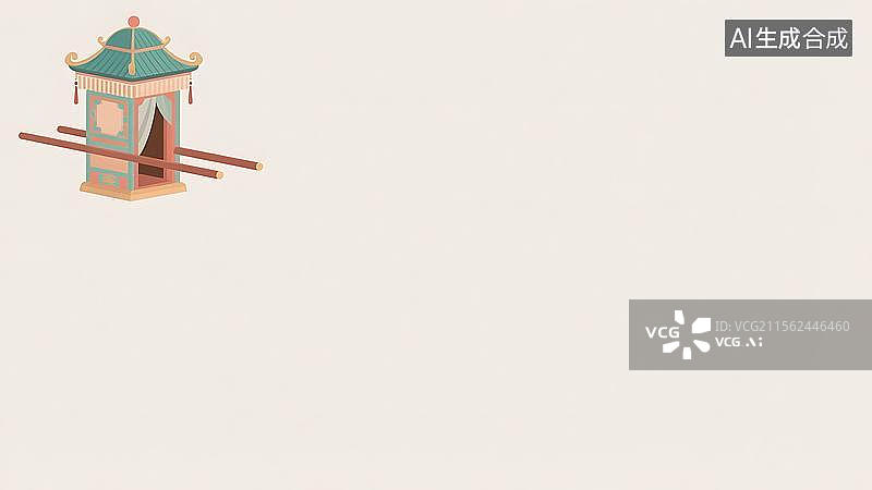 【AI数字艺术】2D卡通左上图片素材