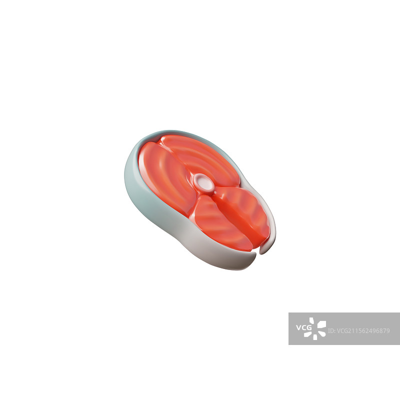 三维红鱼排图片素材