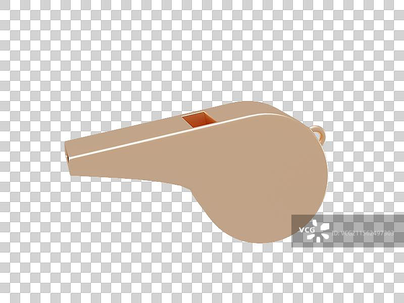 元素口哨3D插画图片素材