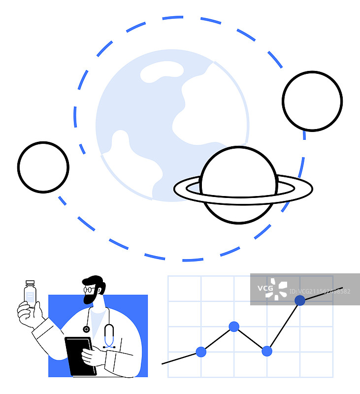 探索行星科学突破图片素材