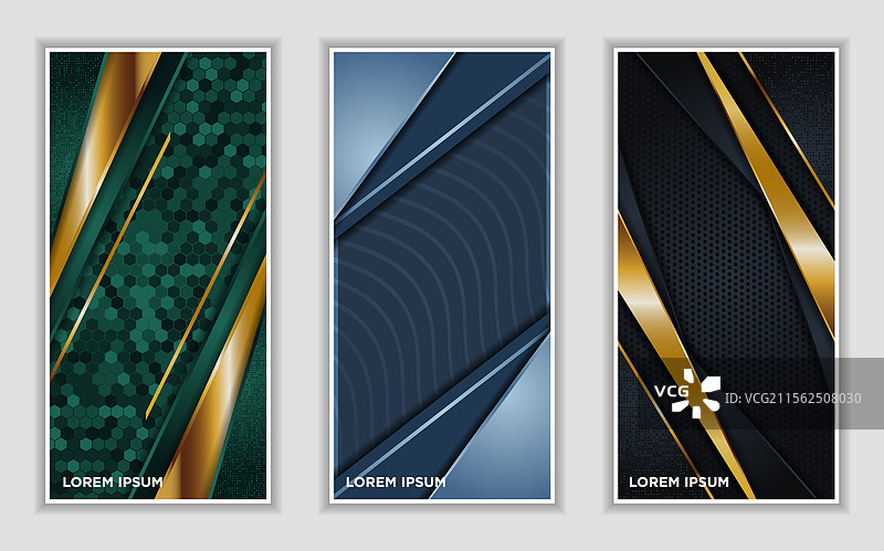 各种垂直横幅集合图片素材