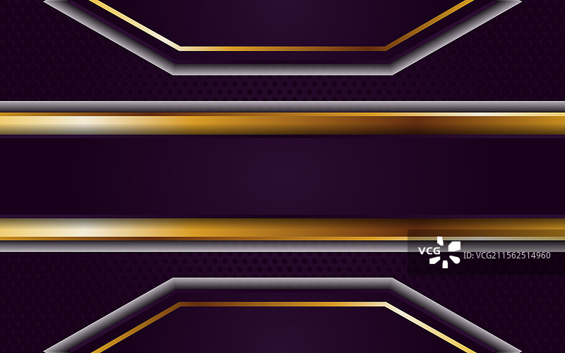 抽象的紫色背景与金色相结合图片素材