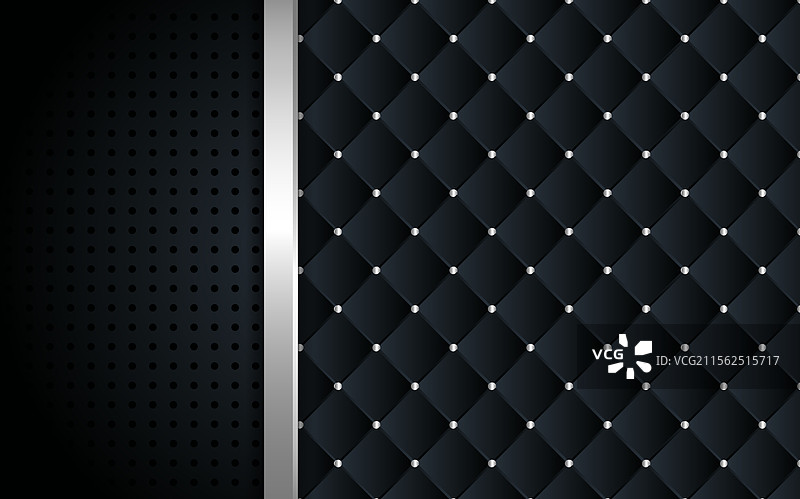 带有纹理和银色的抽象黑色背景图片素材
