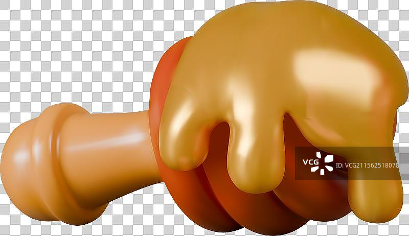 蜜蜂蜜勺与浓稠的金色液体图片素材