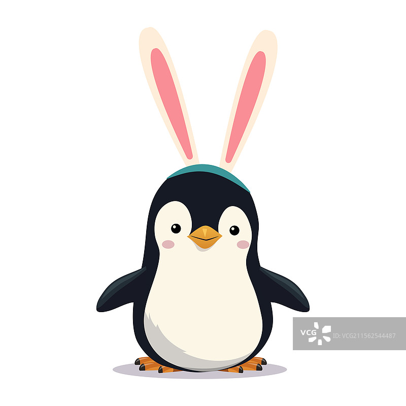 企鹅的卡通图形图片素材