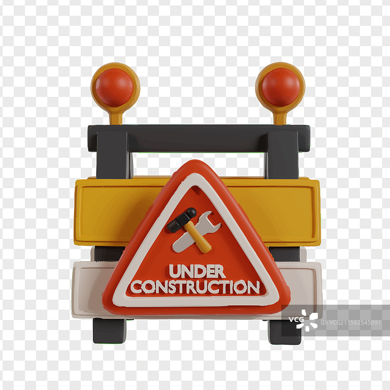 劳动节 3D 图标剪贴画渲染图片素材