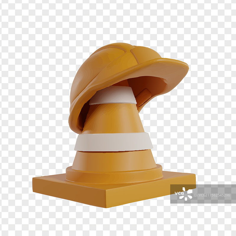 劳动节 3D 图标剪贴画渲染图片素材