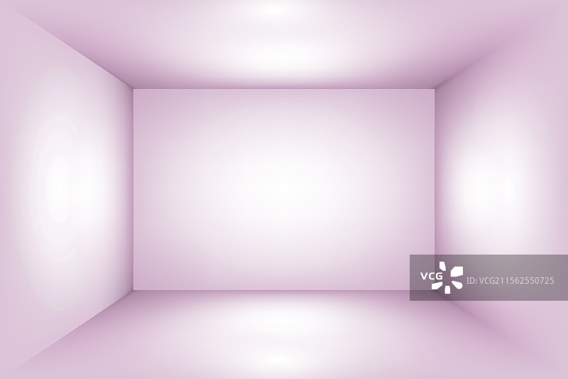粉色3D工作室房间灯箱讲台画廊图片素材